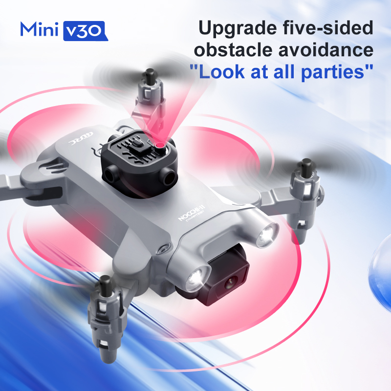 Drone FPV Mini V30 WiFi, Quadc - Drone Controller Screen ulasan dan harga