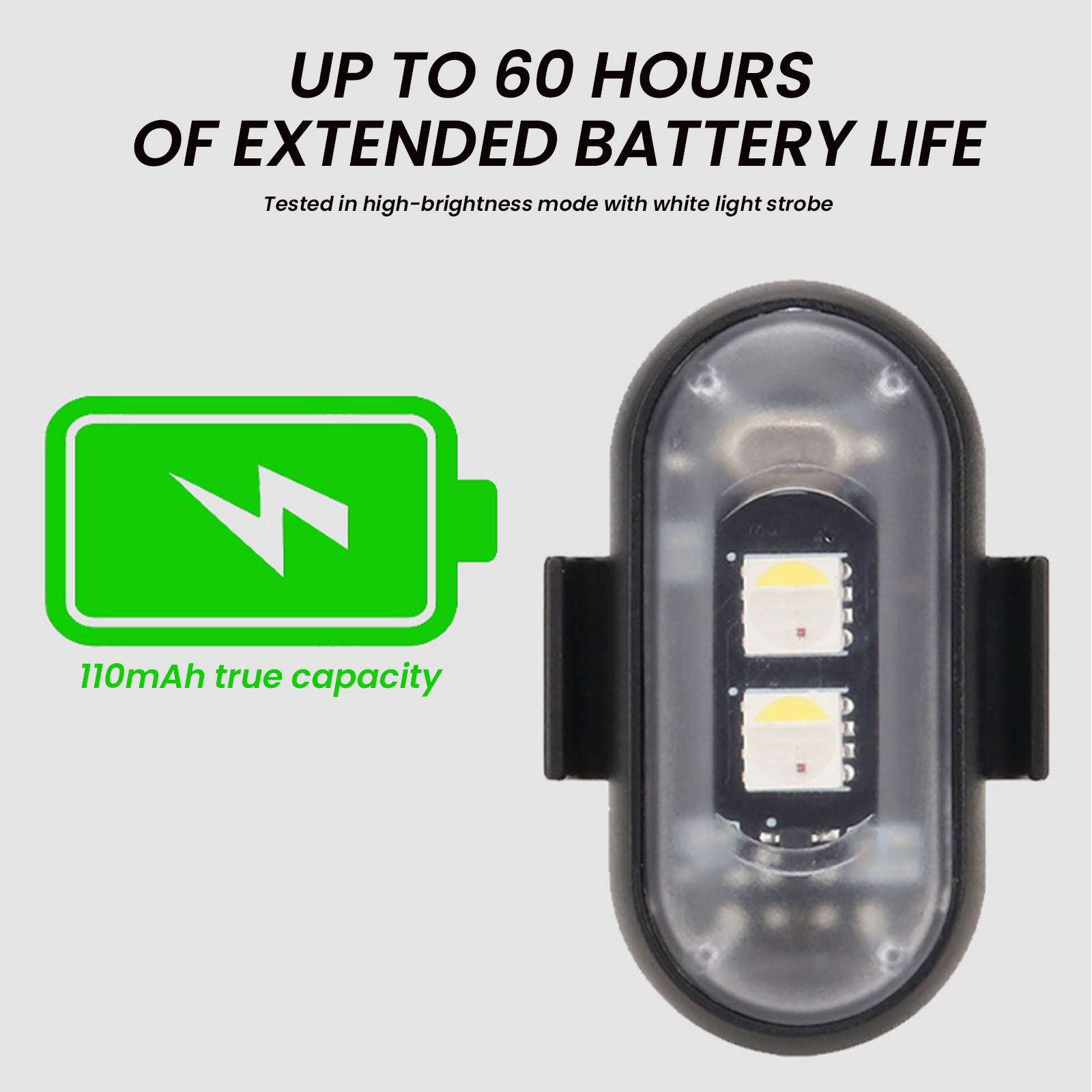 2/4/6 Buah Lampu Strobo LED Ni - Drone Strobe Light ulasan dan harga