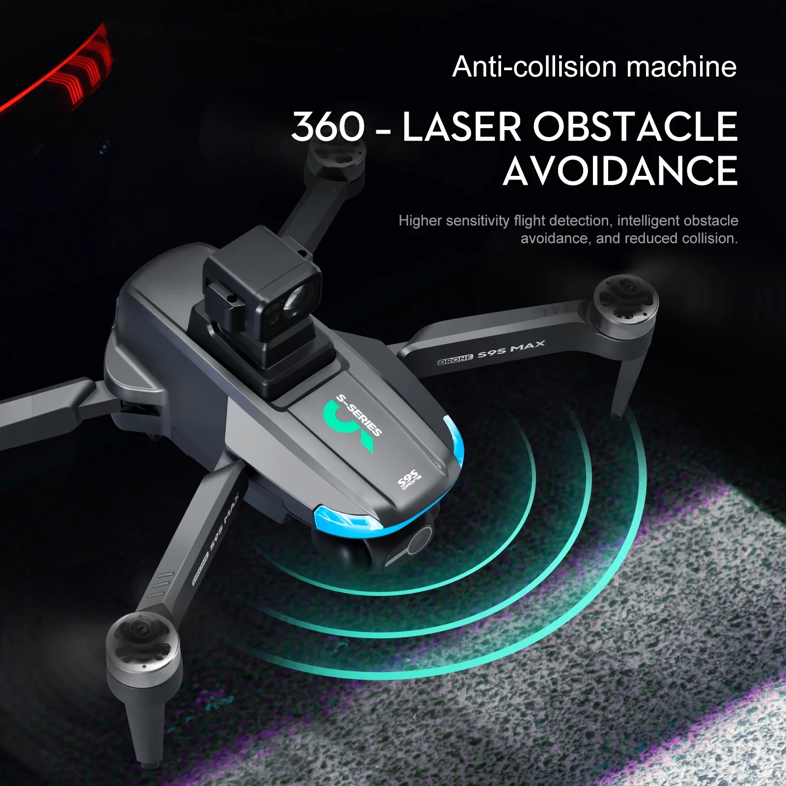 Drone MINI S9S MAX Baru 4K 2 S - Drone Controller Screen ulasan dan harga